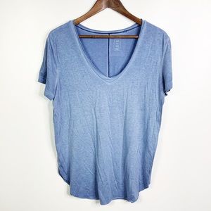 Me to We Thin Blue Baggy V-neck